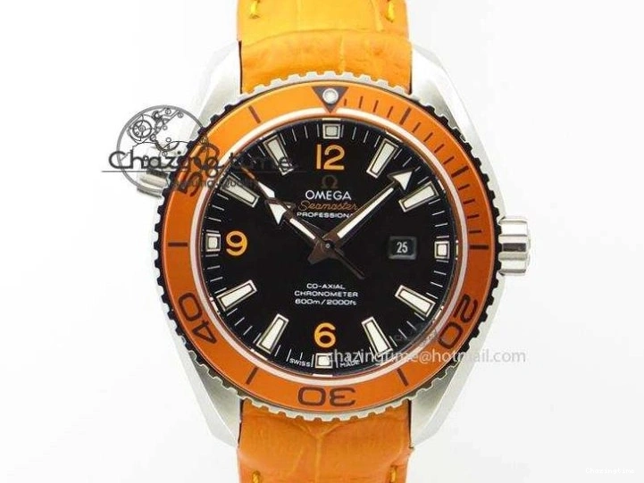 0402 De Ville Chronograph SS OMF 1:1 Best Edition Black Dial On SS Bracelet A Attractive 8150